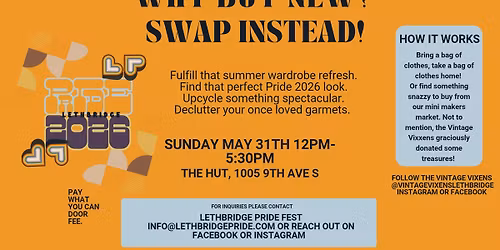Queer Clothing Swap