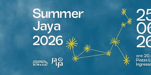 SUMMER JAYA | PIAZZA LUCIO DALLA | BOLOGNA