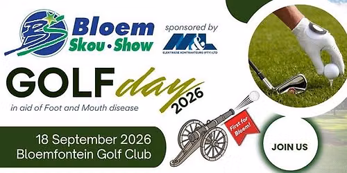 Bloem Show Golf day sponsored by M&L Electrical