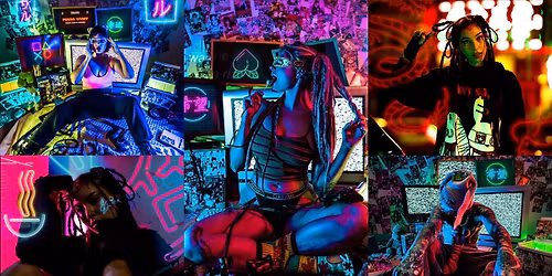 Cyber Punk Mini Photoshoots | St. Petersburg, FL