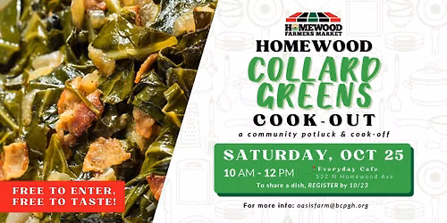 Homewood Greens Cook-out