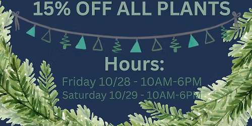 Green Friday & Small Business Saturday