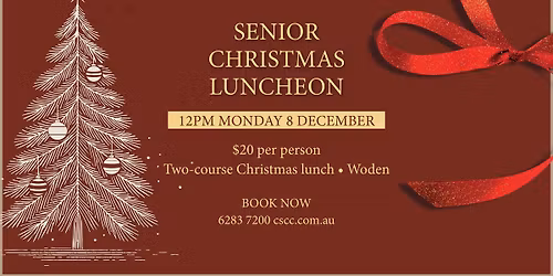 Senior Christmas Luncheon at Woden