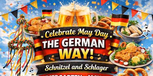 Biergarten- Celebrate May Day the German Way