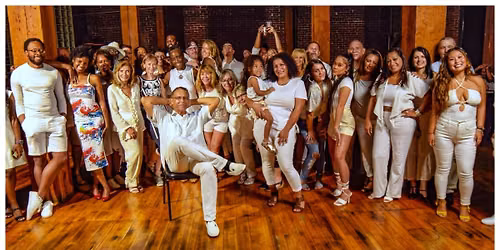 All White Attire Night Salsa At CAC