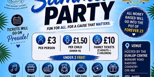 Turning Point Festival End of Summer Party