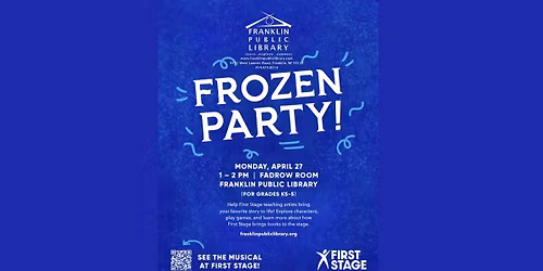 Frozen Party! (Grades K5-5)--DROP-IN