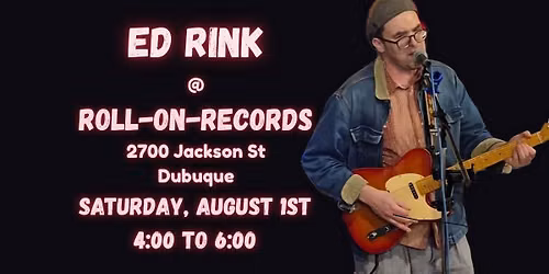Ed Rink at Roll-On-Records