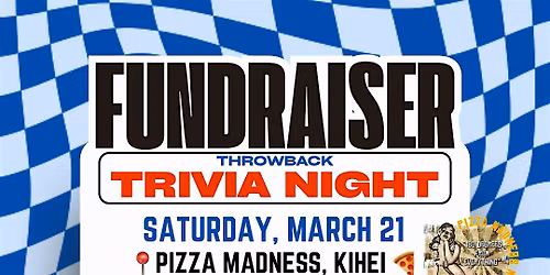 FUNDRAISER TRIVIA NIGHT at Pizza Madness