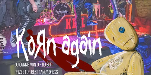 ELDER EMO UK HALLOWEEN - With special guests KORN AGAIN