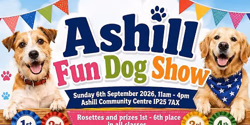 Ashill Fun Dog Show 2026