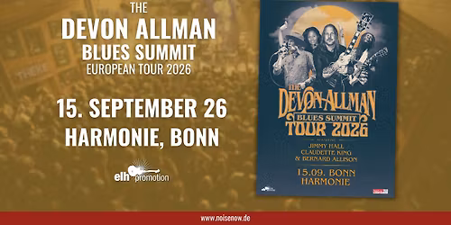 THE DEVON ALLMAN BLUES SUMMIT \/\/ BONN