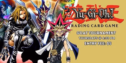 Yugioh GOAT Format Tournament