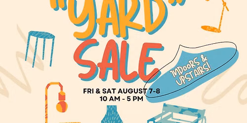 "Yard" Sale @ Persnickety Books - Fri & Sat