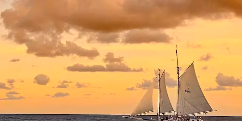 Thunder Over the Sound Schooner Sail
