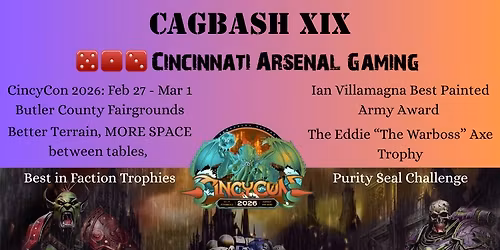 CAGBASH XIX
