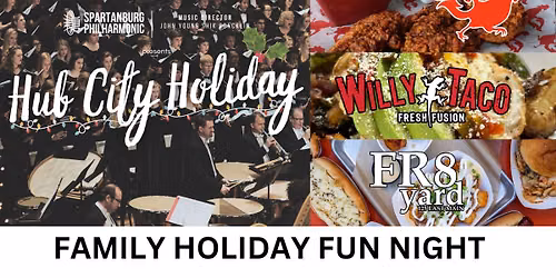 Spartanburg Philharmonic - Hub City Holiday at Zimmerli Performance Center - Twichell Auditorium