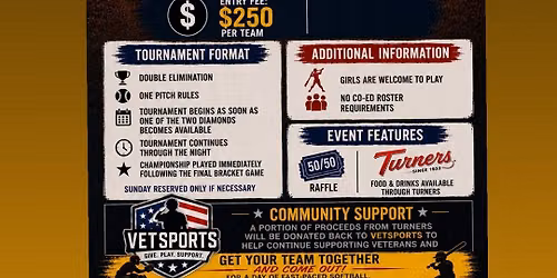 VETSports Indiana One Pitch Softball Tournament 