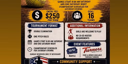 VETSports Indiana One Pitch Softball Tournament 