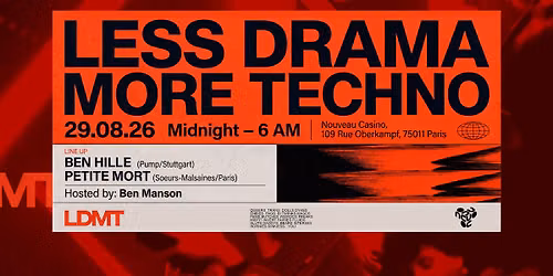 LESS DRAMA MORE TECHNO [the summer was magic]