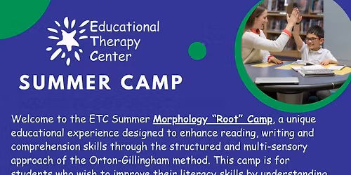 June Summer Camp: Morphology Root Camp