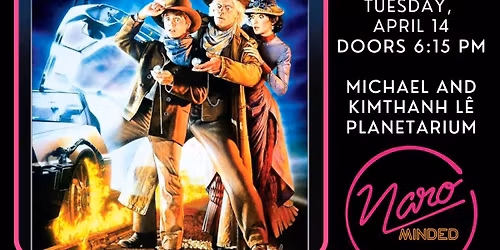 Naro Minded FREE screening: Back to the Future III