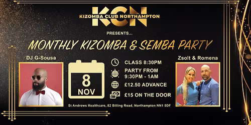 KCN Kizomba Monthly Party