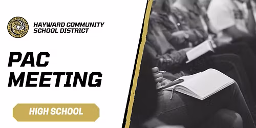 High School PAC Meetings