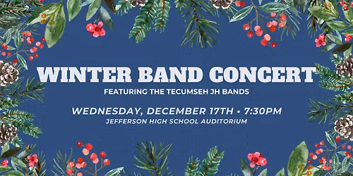 Tecumseh Winter Band Concert