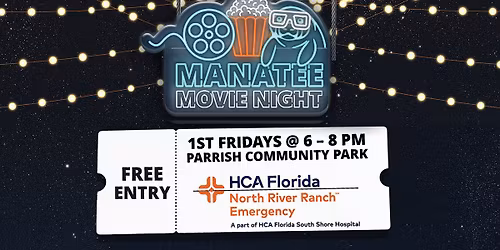 Manatee Movie Night at Parrish Community Park