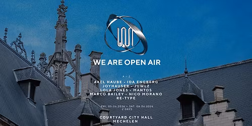 We Are Open Air 2026 