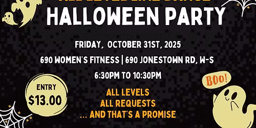Halloween Line Dance Party