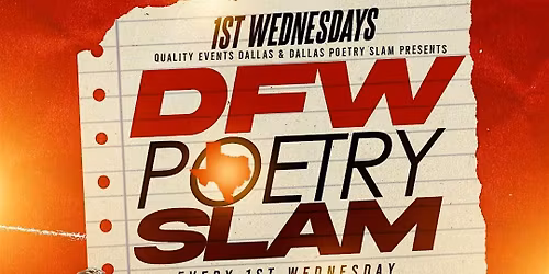 $250 DFW Poetry Slam (Blindfold Slam)