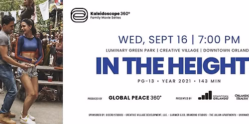 Kaleidoscope 360\u00b0 & Luminary Market Movie Night: In The Heights