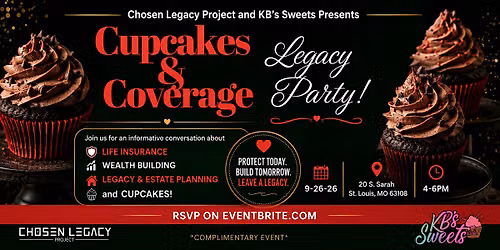 Cupcakes & Coverage Legacy Party