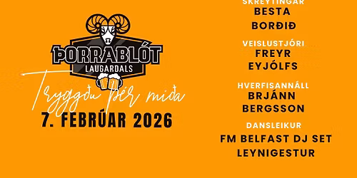 \u00deorrabl\u00f3t Laugardals 2026
