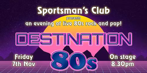 Destination 80s \ud83c\udfa4