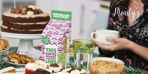 Macmillan Coffee Morning in Monty\u2019s Bar & Kitchen