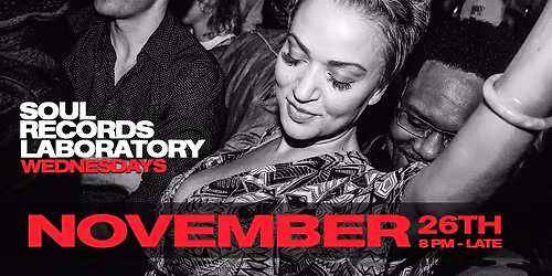 SRL Wednesdays - November 26th -  Brooklyn Terry X Dj Shan S