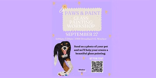 Paws and Paint - Paint your Pet!