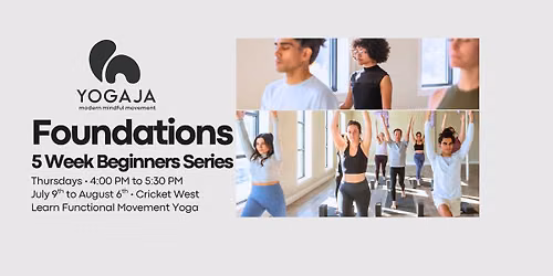 Foundations: 5 Week Beginners Series \u2022 Learn Functional Movement Yoga
