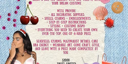 BYOB: Bring Your Own Bra \u2014 Halloween Costume Customization Workshop