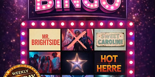 Video Music Bingo at Sidecar Social