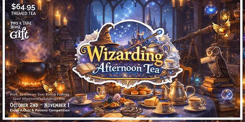 The Wizarding | Themed Tea Experience