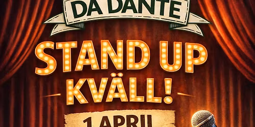 Stand-up p\u00e5 Da Dante