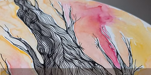 Zentangle Trees Class at Glendale Community Association 6:00pm Monday, August 24, 2026