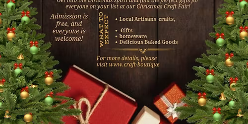 Artisan & crafts Christmas  fair