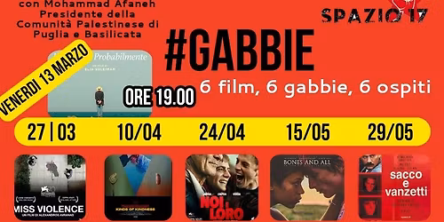 #GABBIE- Cineforum 2026 di Spazio17 - #1 Il paradiso probabilmente