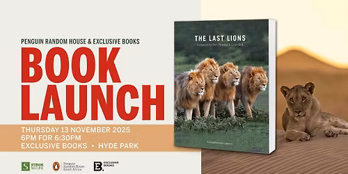 Book Launch: The Last Lions