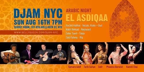 Djam NYC Arabic Night with Live Music + Belly Dance